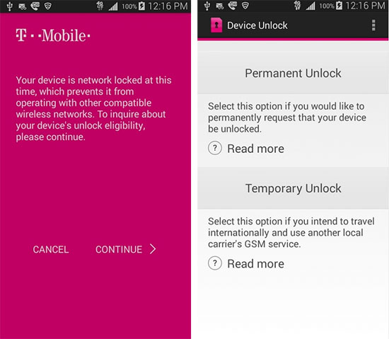 How to get a free tmobile unlock codedes